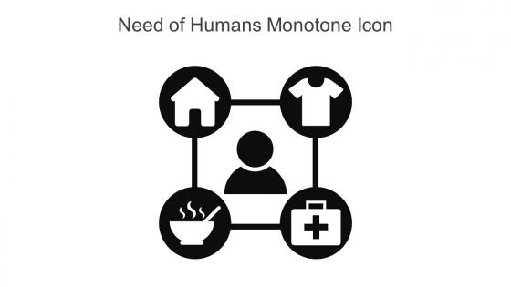 Need Of Humans Monotone Icon In Powerpoint Pptx Png And Editable Eps Format