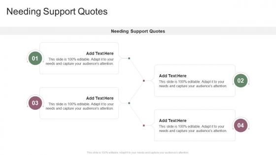 Needing Support Quotes In Powerpoint And Google Slides Cpb