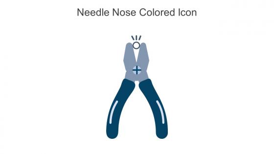 Needle Nose Colored Icon In Powerpoint Pptx Png And Editable Eps Format