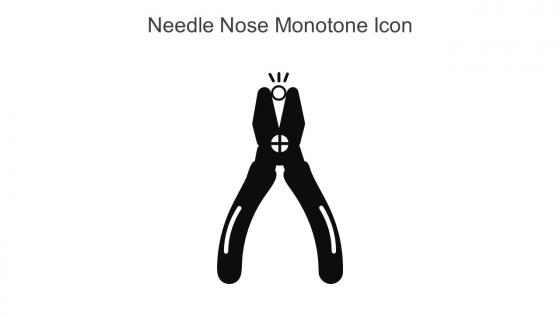 Needle Nose Monotone Icon In Powerpoint Pptx Png And Editable Eps Format