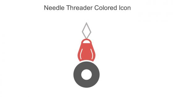 Needle Threader Colored Icon In Powerpoint Pptx Png And Editable Eps Format