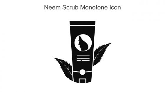 Neem Scrub Monotone Icon In Powerpoint Pptx Png And Editable Eps Format