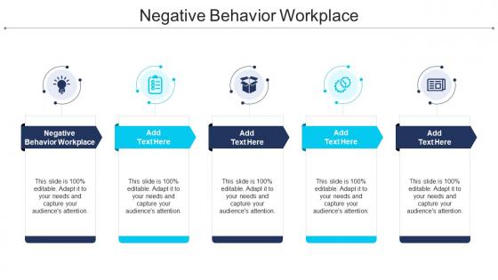 Negative Behavior Workplace In Powerpoint And Google Slides Cpb