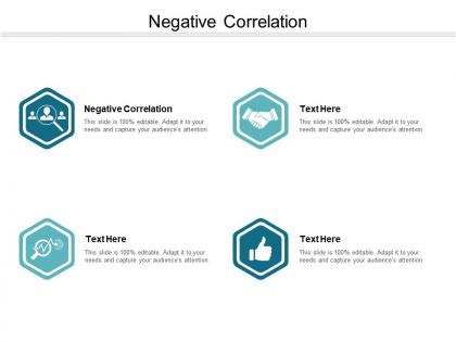 Negative correlation ppt powerpoint presentation example cpb