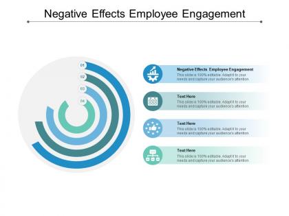 Negative effects employee engagement ppt powerpoint presentation model example introduction cpb