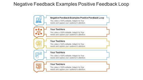 Negative feedback examples positive feedback loop ppt powerpoint presentation infographics cpb