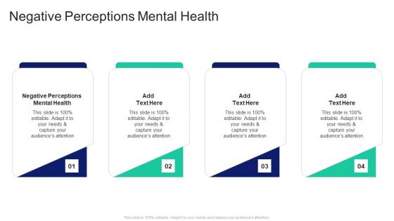 Negative Perceptions Mental Health In Powerpoint And Google Slides Cpb