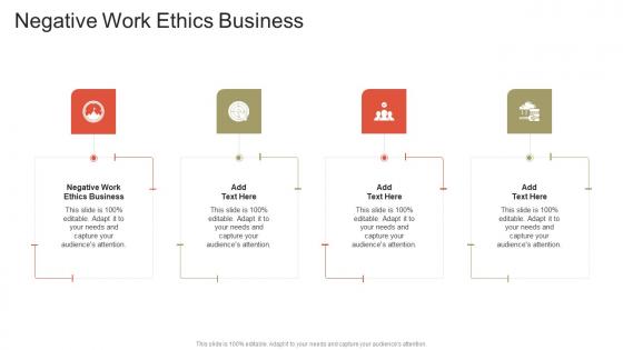 Negative Work Ethics Business In Powerpoint And Google Slides Cpb