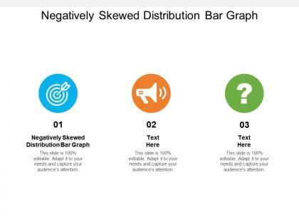Negatively skewed distribution bar graph ppt powerpoint presentation model deck cpb