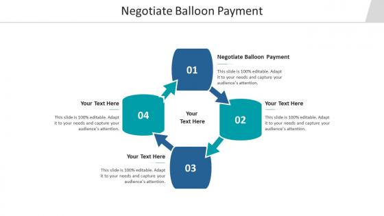 Negotiate balloon payment ppt powerpoint presentation portfolio visual aids cpb