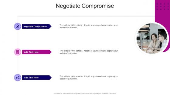 Negotiate Compromise In Powerpoint And Google Slides Cpb