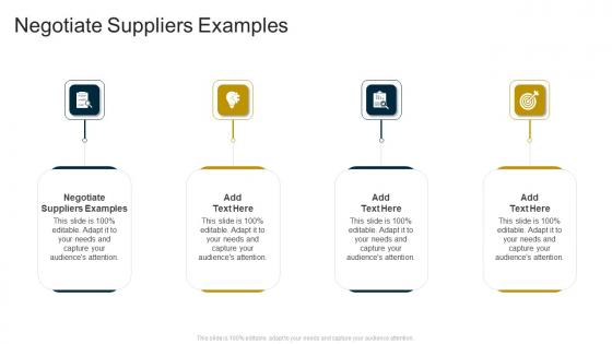 Negotiate Suppliers Examples In Powerpoint And Google Slides Cpb
