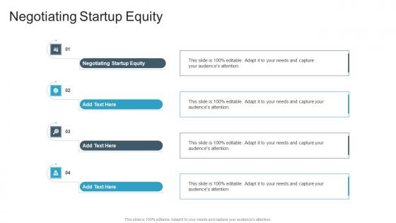 Negotiating Startup Equity In Powerpoint And Google Slides Cpb