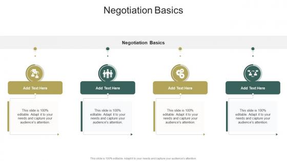Negotiation Basics In Powerpoint And Google Slides Cpb