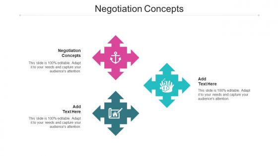 Negotiation Concepts Ppt Powerpoint Presentation Slides Information Cpb