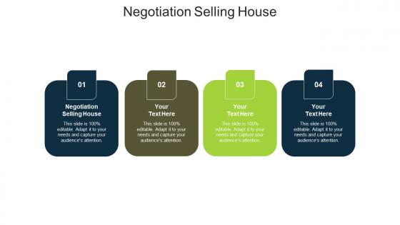 Negotiation selling house ppt powerpoint presentation icon slide cpb