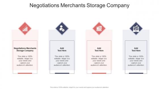 Negotiations Merchants Storage Company In Powerpoint And Google Slides Cpb