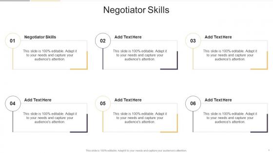 Negotiator Skills In Powerpoint And Google Slides Cpb