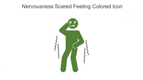 Nervousness Scared Feeling Colored Icon In Powerpoint Pptx Png And Editable Eps Format