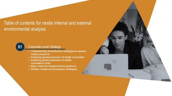Nestle Internal And External Environmental Analysis Table Of Contents Strategy SS V