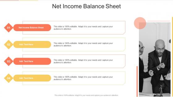 Net Income Balance Sheet In Powerpoint And Google Slides Cpb