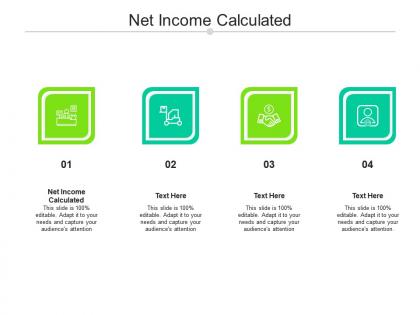 Net income calculated ppt powerpoint presentation show file formats cpb