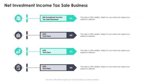 Net Investment Income Tax Sale Business In Powerpoint And Google Slides Cpb