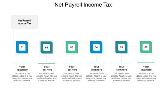 Net payroll income tax ppt powerpoint presentation professional background cpb