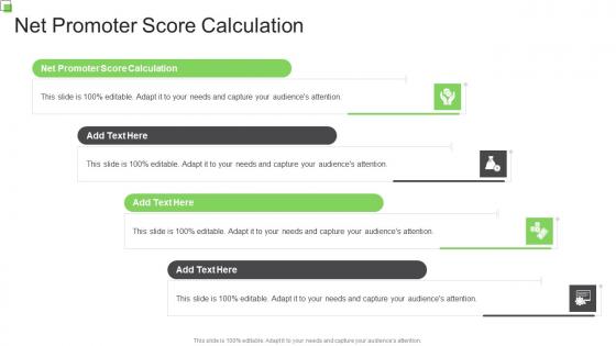 Net Promoter Score Calculation In Powerpoint And Google Slides Cpb