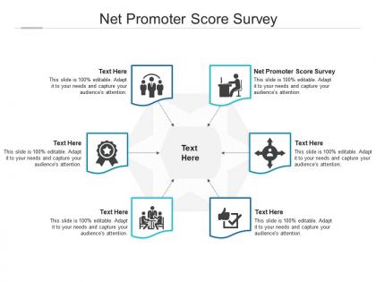 Net promoter score survey ppt powerpoint presentation model graphic tips cpb