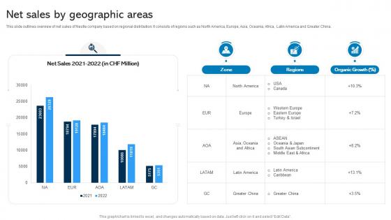 Net Sales By Geographic Areas Nestle Company Profile Ppt Outline Slide Portrait CP SS