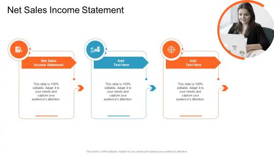 Net Sales Income Statement In Powerpoint And Google Slides Cpb