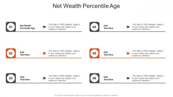 Net Wealth Percentile Age In Powerpoint And Google Slides Cpb