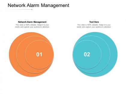 Network alarm management ppt powerpoint presentation graphics cpb
