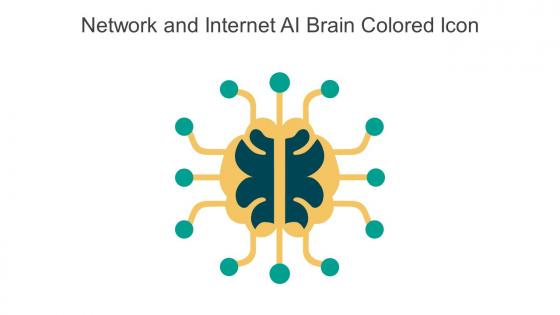 Network And Internet Ai Brain Colored Icon In Powerpoint Pptx Png And Editable Eps Format