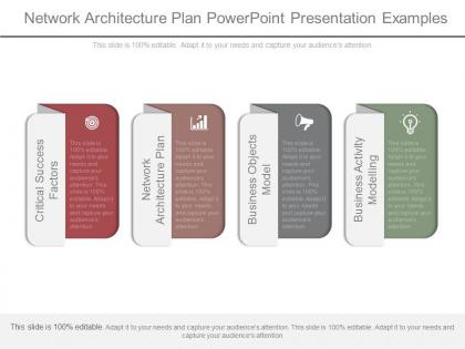 Network architecture plan powerpoint presentation examples