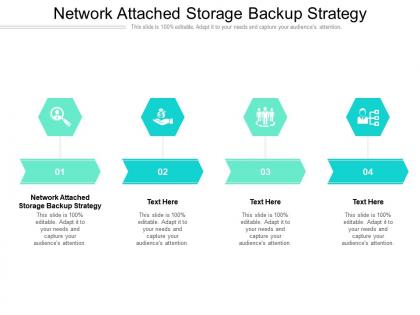 Network attached storage backup strategy ppt powerpoint presentation grid cpb