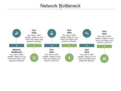 Network bottleneck ppt powerpoint presentation slides elements cpb