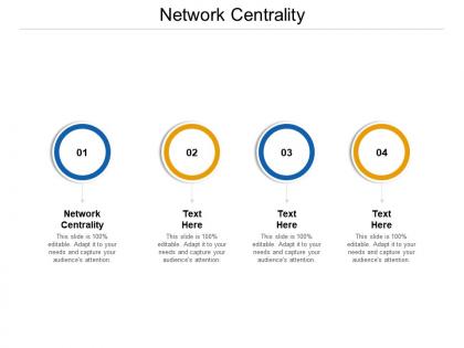 Network centrality ppt powerpoint presentation professional gridlines cpb