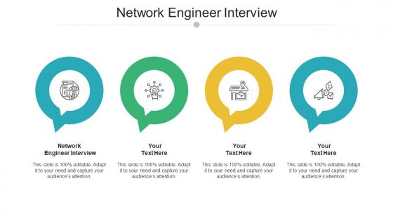 Network engineer interview ppt powerpoint presentation portfolio slide portrait cpb