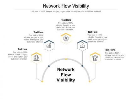 Network flow visibility ppt powerpoint presentation infographic template sample cpb
