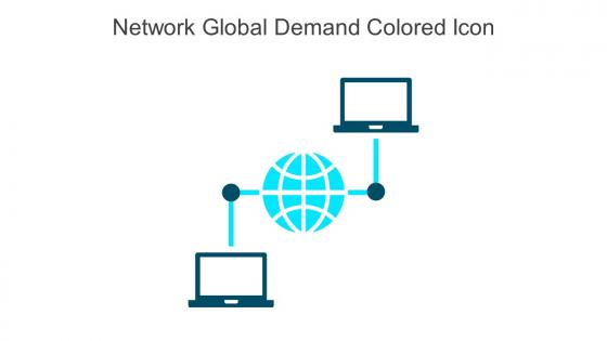 Network Global Demand Colored Icon In Powerpoint Pptx Png And Editable Eps Format
