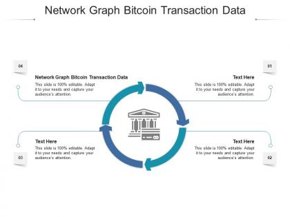 Network graph bitcoin transaction data ppt powerpoint presentation show maker cpb