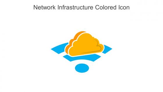 Network Infrastructure Colored Icon In Powerpoint Pptx Png And Editable Eps Format