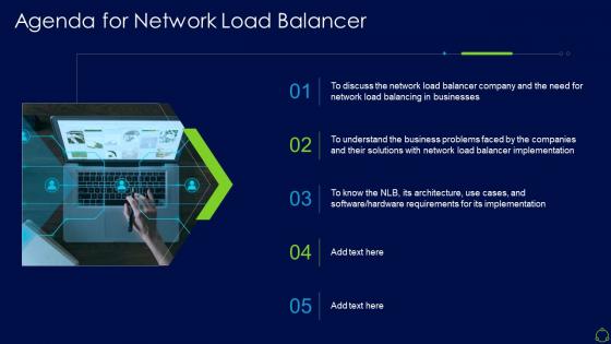 Network load balancer it agenda for network load balancer