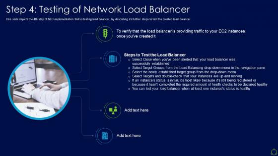 Network load balancer it testing of network load balancer