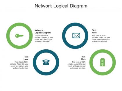 Network logical diagram ppt powerpoint presentation summary cpb