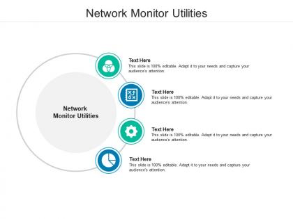 Network monitor utilities ppt powerpoint presentation slides graphic images cpb