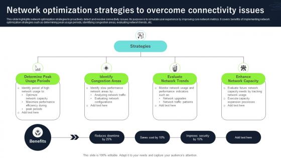 Network Optimization Strategies To Overcome Connectivity Issues