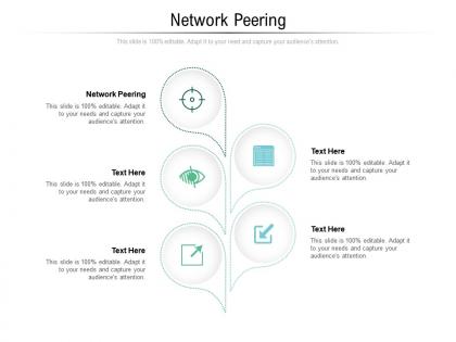 Network peering ppt powerpoint presentation show format cpb